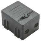 Knightsbridge 100A Single Pole Connector Block (Black)