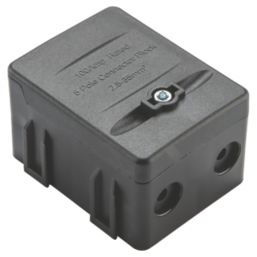 Knightsbridge 100A Single Pole Connector Block (Black)