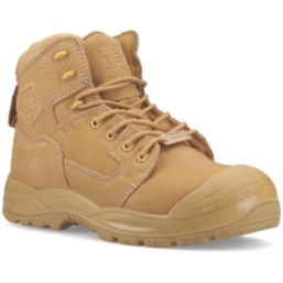Hard Yakka Legend S3 Size 5  Wheat Water-Resistant  Safety Boots