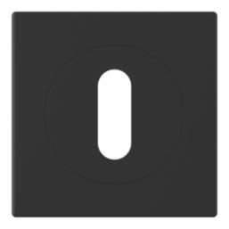 Cooke & Lewis Lormel Standard Escutcheon (Pair) Matt Black 52mm