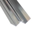 Splashwall Internal Corner Polished Silver 2420mm x 11mm