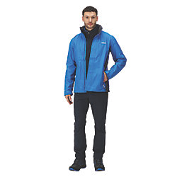 Regatta Matt Waterproof Shell Jacket Oxford Blue/Iron Medium Size 39 1/2" Chest