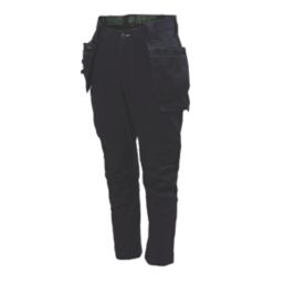 Apache Calgary Stretch Trouser Black 36" W 29" L