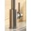 Streame by Abode Nico Swan Single Lever Mono Mixer Brushed Nickel