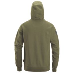 Snickers 2894 Logo Hoodie  Khaki Green Large 43" Chest