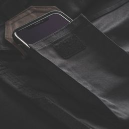 Scruffs Pro Flex Holster Work Trousers Black 38" W 34" L