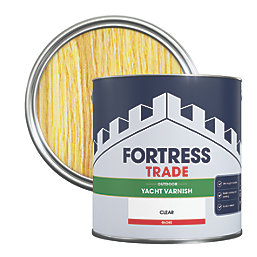 Fortress Trade  Yacht Varnish Gloss Clear 2.5Ltr