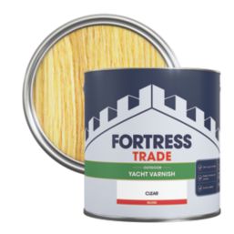 Fortress Trade 2.5Ltr Clear Gloss Solvent-Based Exterior Yacht Varnish