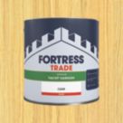Fortress Trade 2.5Ltr Clear Gloss Solvent-Based Wood Varnish