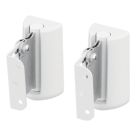 AVF Tilt & Turn Surround Sound Speaker Mounts White
