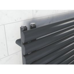 Ximax 1515mm x 600mm 2840BTU Anthracite Flat Designer Towel Radiator