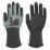 Wonder Grip WG-2187 Dexcut Cut-Resistant Gloves Grey Medium