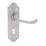 Smith & Locke Sherborne Lock Door Handles Pair Satin Chrome
