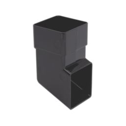 FloPlast  Square Shoe Black 65mm