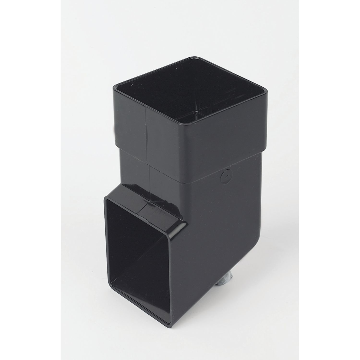 FloPlast Square Shoe Black 65mm (69635)