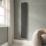 Flomasta  1800mm x 288mm 2133BTU Matt Charcoal Vertical Designer Radiator