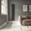 Flomasta  1800mm x 288mm 2133BTU Matt Charcoal Vertical Designer Radiator