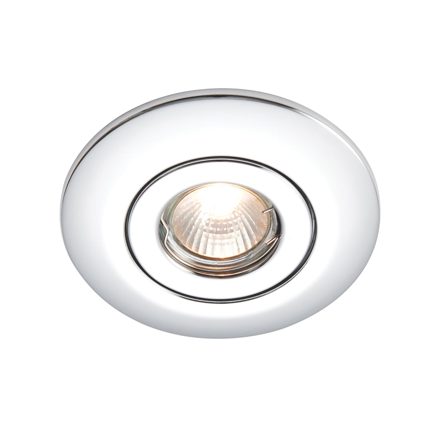 Fixed GU10 / GU5.3 Downlight Converter Gloss White (6966K)
