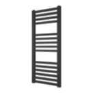 Ximax 922mm x 400mm 1014BTU Black Flat Designer Towel Radiator