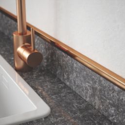 Rothley Rose Gold Corner Profiles 2.5m x 23mm x 23mm 3 Pack