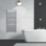 Towelrads 1200mm x 500mm 3102BTU Silver Flat Designer Towel Radiator