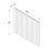 Forest Vertical Board Closeboard  Fence Panels Golden Brown 6' x 5' Pack of 5