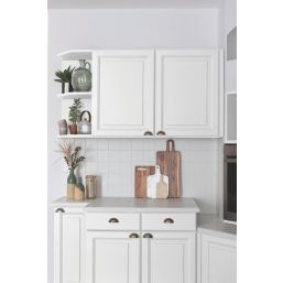 V33 2Ltr White Satin Kitchen Cupboard Paint