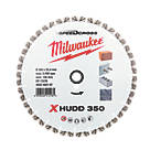 Milwaukee Premium Speedcross XHUDD Masonry Diamond Blade 350mm x 25.4mm