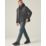 Regatta Marizion  Hooded Jacket Black/Burnt Henna 3X Large 49-51" Chest
