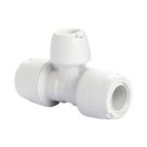 Hep2O  Plastic Push-Fit Reducing Keyless Tee 15mm x 15mm x 10mm