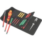 Wera Kraftform Kompakt 16 Universal 1 Tool Finder VDE Interchangeable Insulated Screwdriver Set 16 Pieces