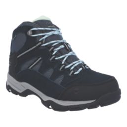 Hi-Tec Bandera II Size 7 Womens Blue Waterproof  Non Safety Work Boots