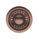 ETAL Sink Strainer Waste without Overflow Copper 90mm