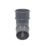 FloPlast MiniFlo 112.5° Round Offset Downpipe Bend Anthracite Grey 50mm