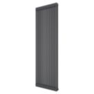 Azur 1800mm x 650mm 6312BTU Anthracite Vertical 2 Column Radiator