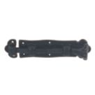GateMate Straight Door Bolt Black 150mm