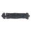 GateMate Straight Door Bolt Black 150mm