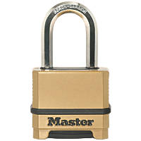 Master Lock Excell Die-Cast Zinc Weatherproof  Combination  Padlock 56mm