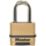 Master Lock Excell Weatherproof  Combination  Padlock Brass 56mm
