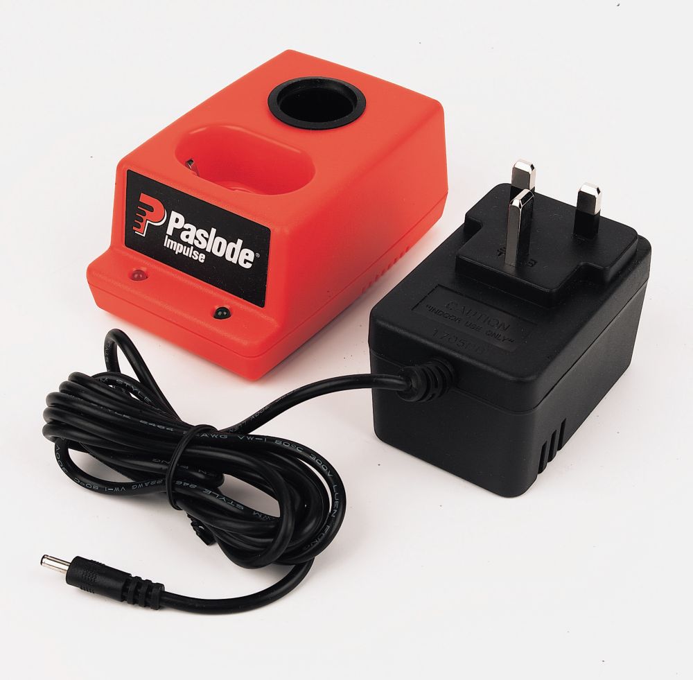 Paslode 7.2V Ni Cd Charger AC DC Adaptor Screwfix