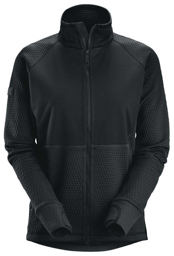 Snickers 8407 Womens Midlayer Jacket Black Size 16-18