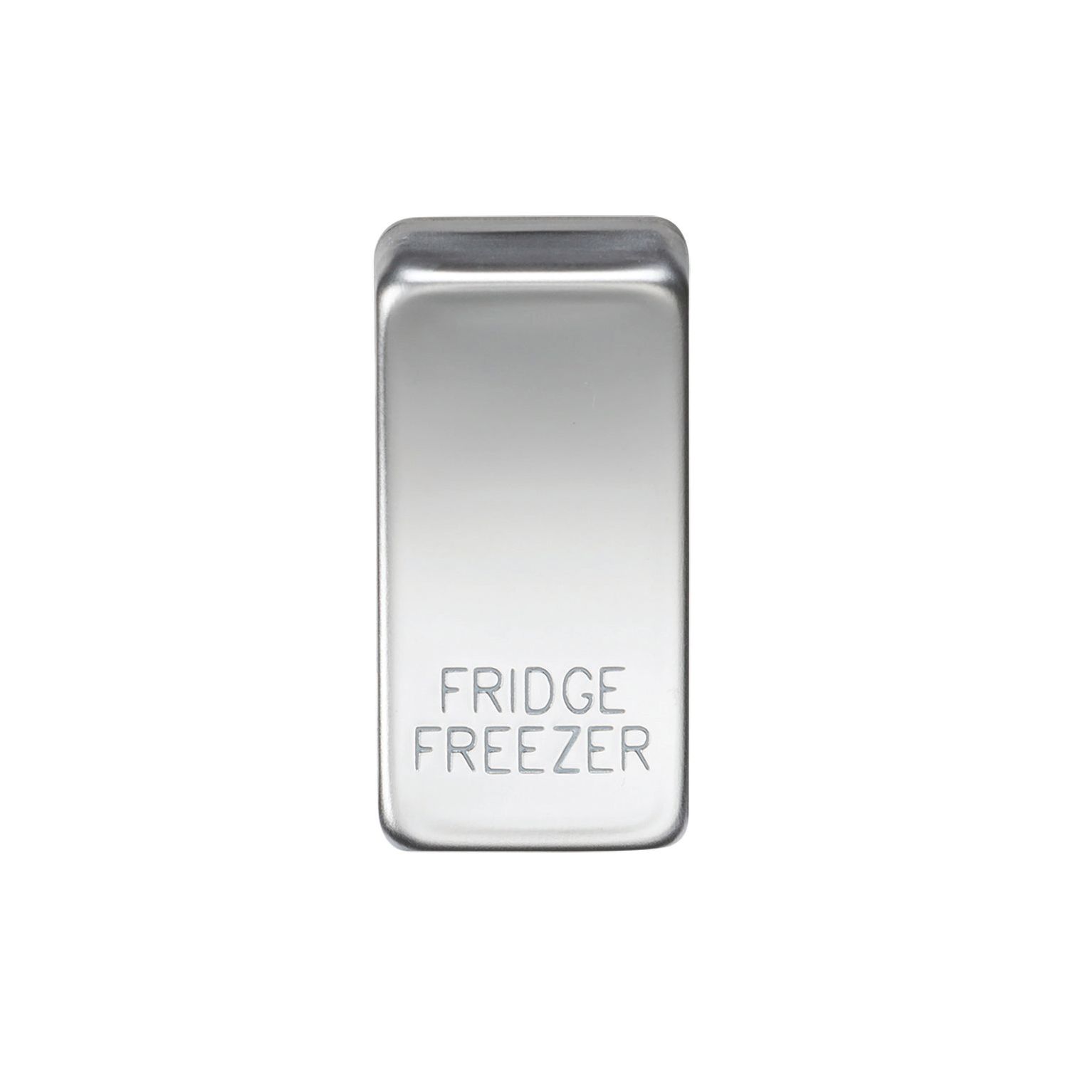 Knightsbridge 'FRIDGE/FREEZER' Switch Cover Polished Chrome (697CT)