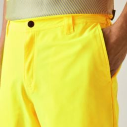 Regatta Pro Contract Stretch Action Trousers Yellow 28" W 31" L
