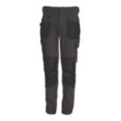 Apache Yellowknife Stretch Work Trousers Grey / Black 42" W 31" L