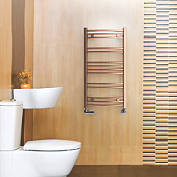 Terma Jade Designer Towel Rail 753mm x 400mm Copper 921BTU