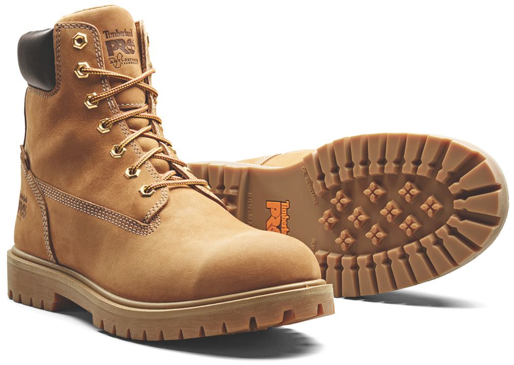 Steel toe store boots timberland pro