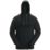 Snickers 2894 Logo Hoodie  Black Small 36" Chest