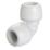Hep2O  Plastic Push-Fit Equal 90° Keyless Elbow 22mm