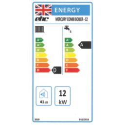 EHC Fusion Mercury 12kW Single-Phase Electric Combi Boiler