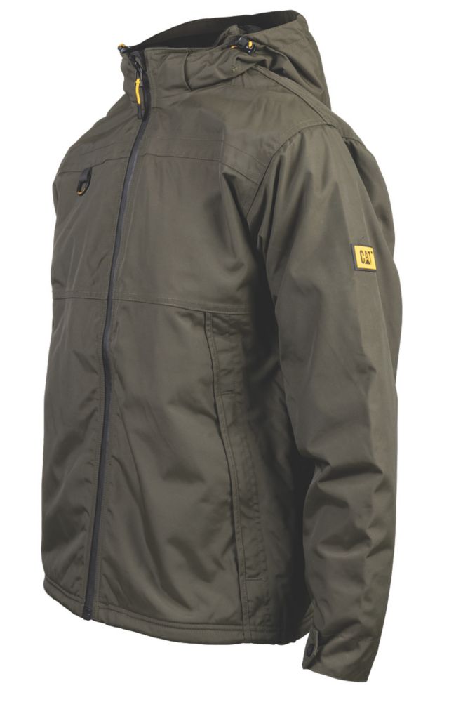 CAT Chinook Work Jacket Army Moss Small 3638" Chest Screwfix
